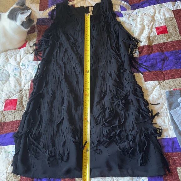 Black party fringe dress - Picture 5 of 5